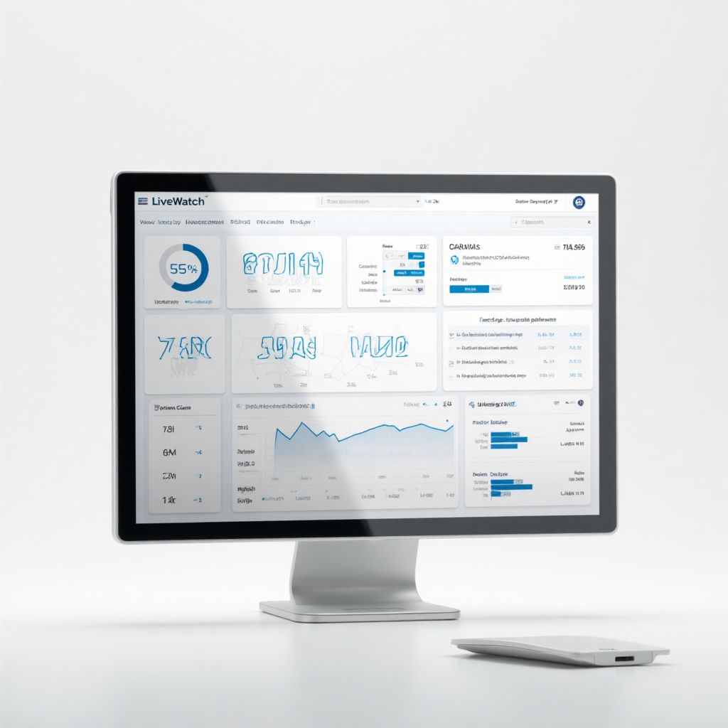LiveWatch Dashboard — Monitorizare Real-Time
